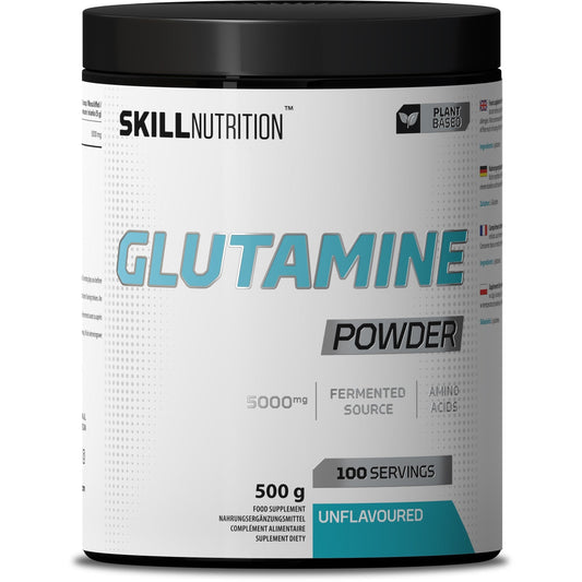 Glutamine Powder, Unflavoured - 500 grams