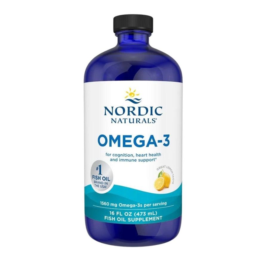 Omega-3, 1560mg Lemon - 473 ml.