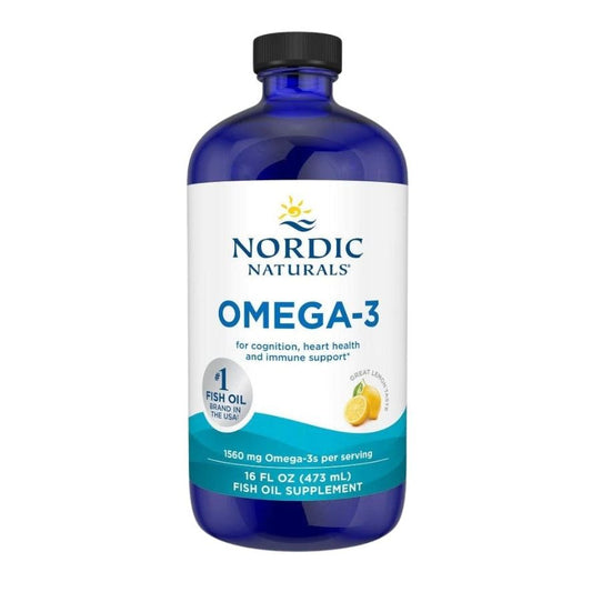 Omega-3, 1560mg Lemon - 473 ml.