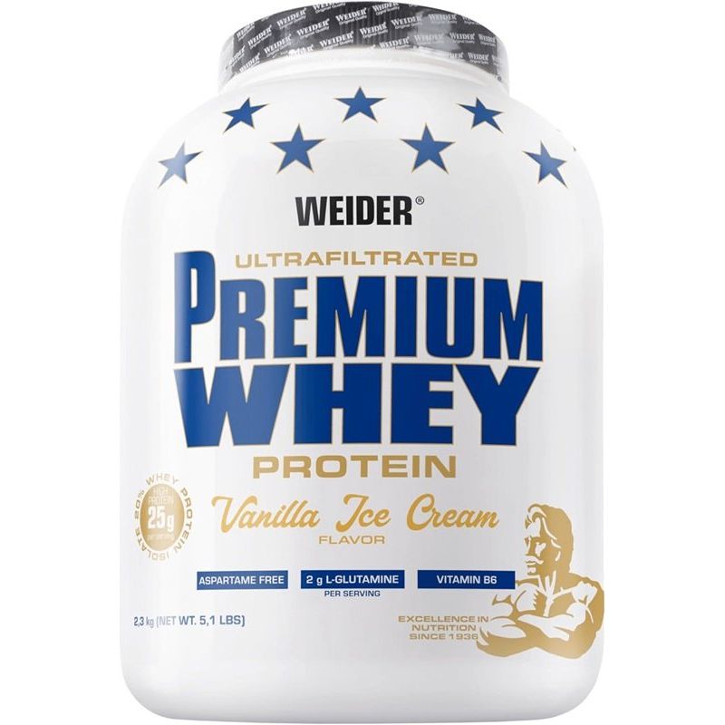 Premium Whey, Vanilla Ice Cream - 2300 grams