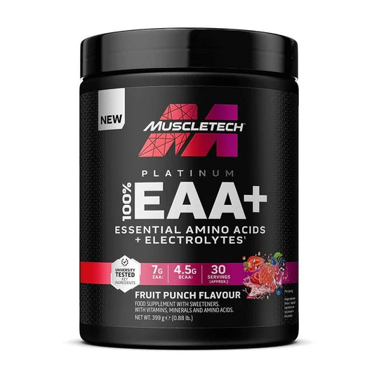 Platinum 100% EAA+, Fruit Punch - 399 grams