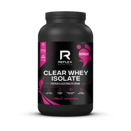 Clear Whey Isolate, Raspberry - 1020 grams