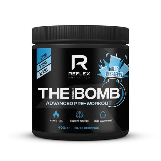 The Muscle Bomb, Blue Raspberry - 400 grams