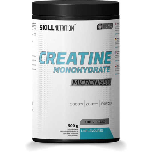 Micronised Creatine Monohydrate Unflavoured - 500 grams