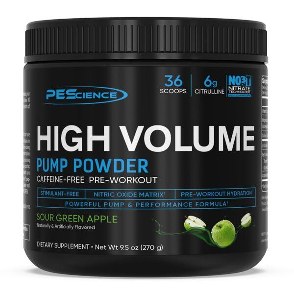 High Volume (New Formula), Sour Green Apple - 270 grams