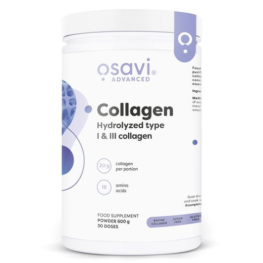 Collagen Peptides - Hydrolyzed Type 1 & 3 - 600 grams