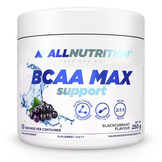BCAA Max Support, Blackcurrant - 250 grams