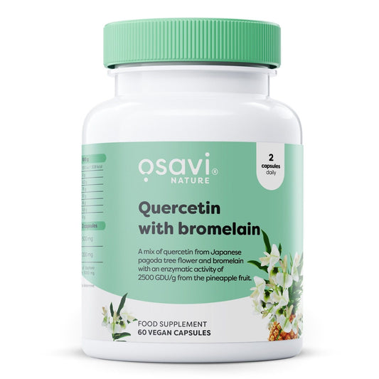Quercetin with Bromelain - 60 vegan caps