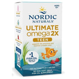 Ultimate Omega 2X Fish Oil TEEN, Strawberry - 60 mini softgels