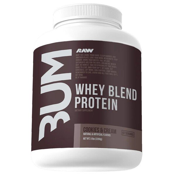CBUM Whey Protein Blend, Cookies & Cream - 2268 grams
