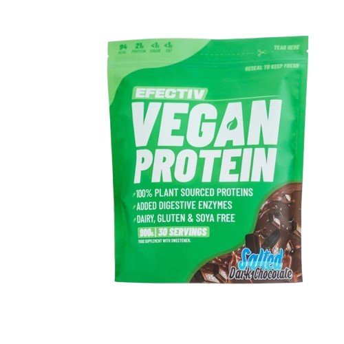 Vegan Protein Bag, Salted Dark Chocolate - 900 grams