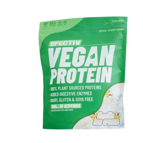 Vegan Protein Bag, Vanilla Ice Cream - 900 grams