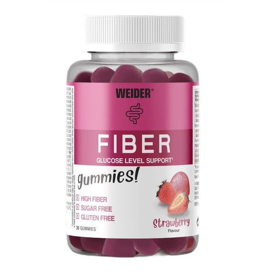 Fiber, Strawberry - 36 gummies