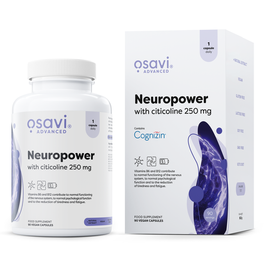 Neuropower with Citicoline, 250mg - 90 vegan caps