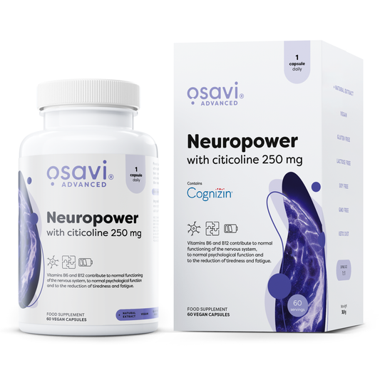 Neuropower with Citicoline, 250mg - 60 vegan caps