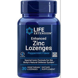 Enhanced Zinc Lozenges, Peppermint - 30 vegetarian lozenges