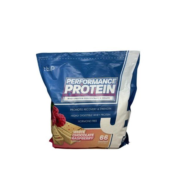 Performance Protein, White Chocolate Raspberry (EAN 749565849302) - 2000 grams