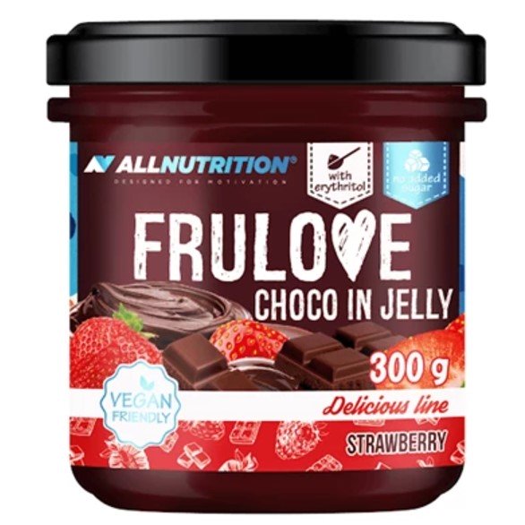 Frulove Choco In Jelly, Strawberry - 300 grams