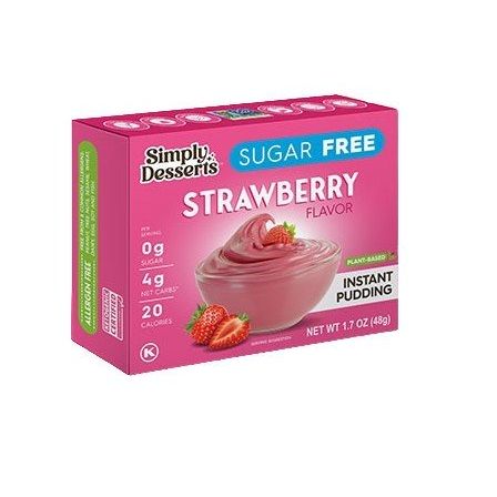 Instant Pudding, Strawberry - 48 grams