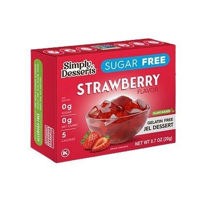 Jel Dessert, Strawberry - 20 grams
