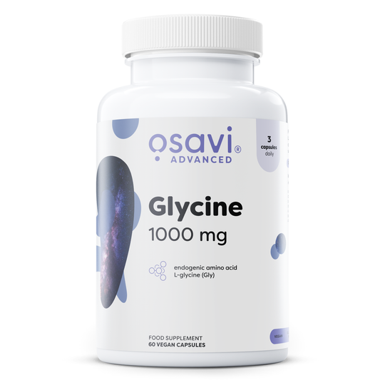 Glycine, 1000mg - 60 vegan caps