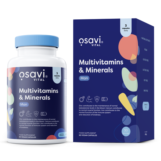 Multivitamins & Minerals Man - 90 vegan caps