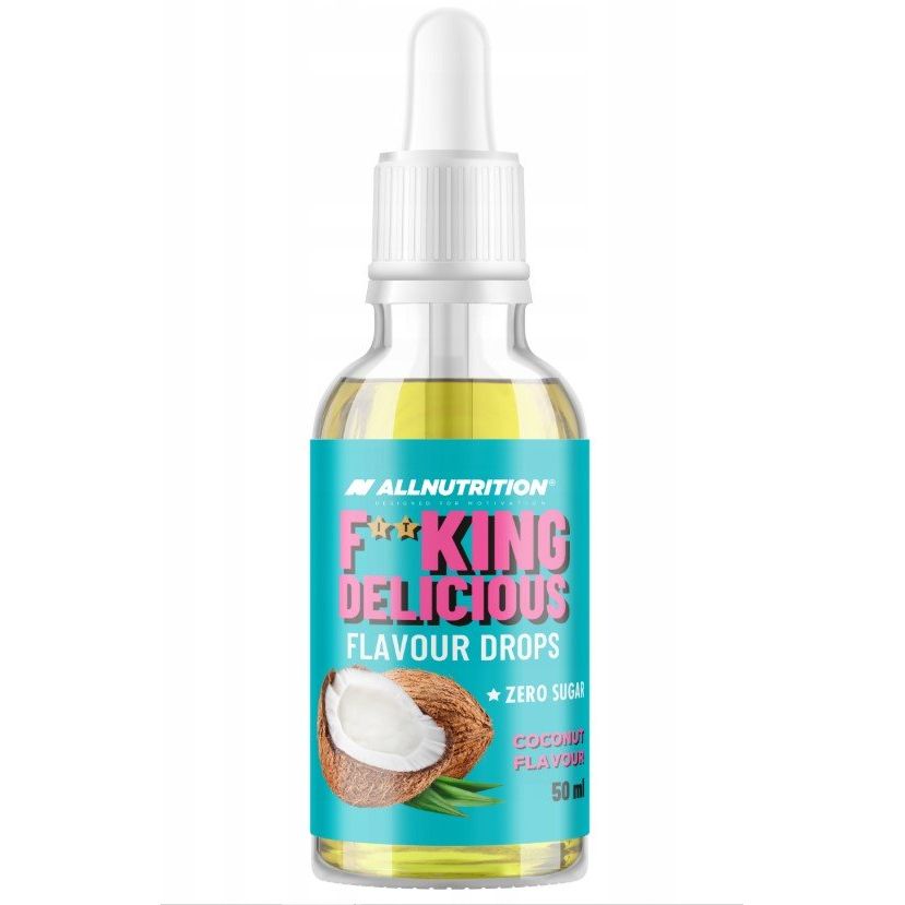 Fitking Delicious Flavour Drops, Coconut - 50 ml.