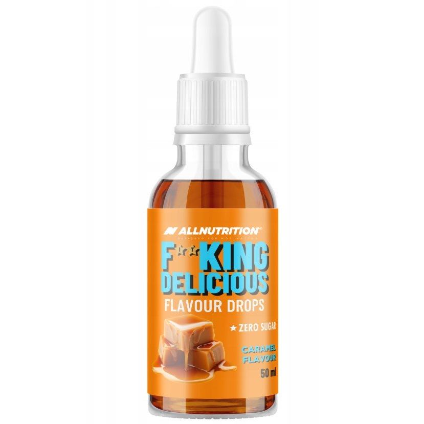 Fitking Delicious Flavour Drops, Caramel - 50 ml.