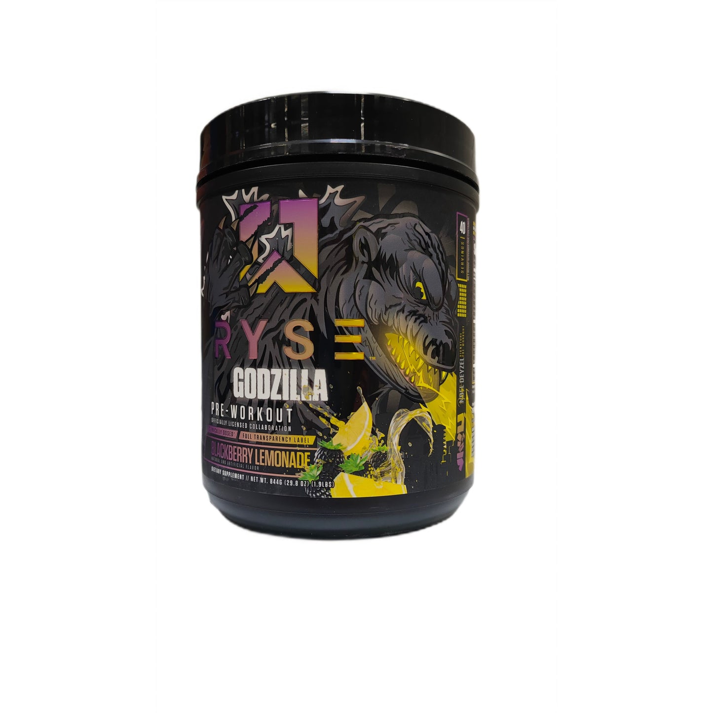 Godzilla Pre-Workout, Blackberry Lemonade - 844 grams