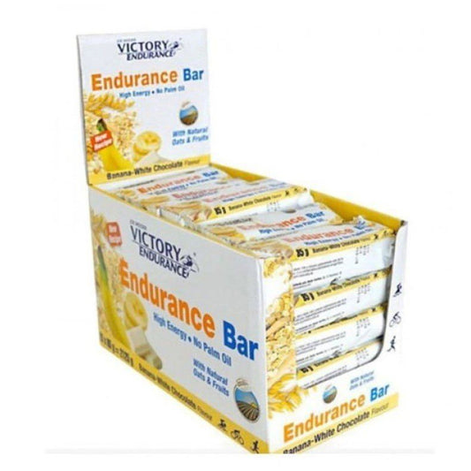 Joe Weider Victory Endurance Bar, Banana White Chocolate - 25 x 85g