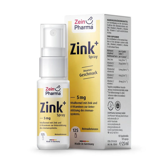 Zinc+ Spray, 5mg (Pineapple) - 25 ml.
