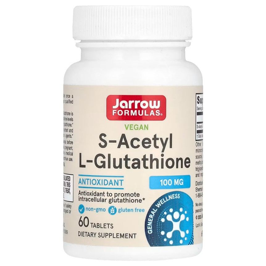 S-Acetyl L-Glutathione, 100mg - 60 tablets