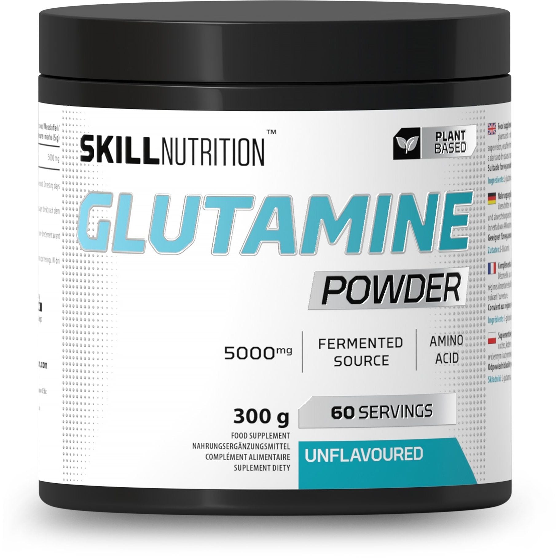 Glutamine Powder, Unflavoured - 300 grams