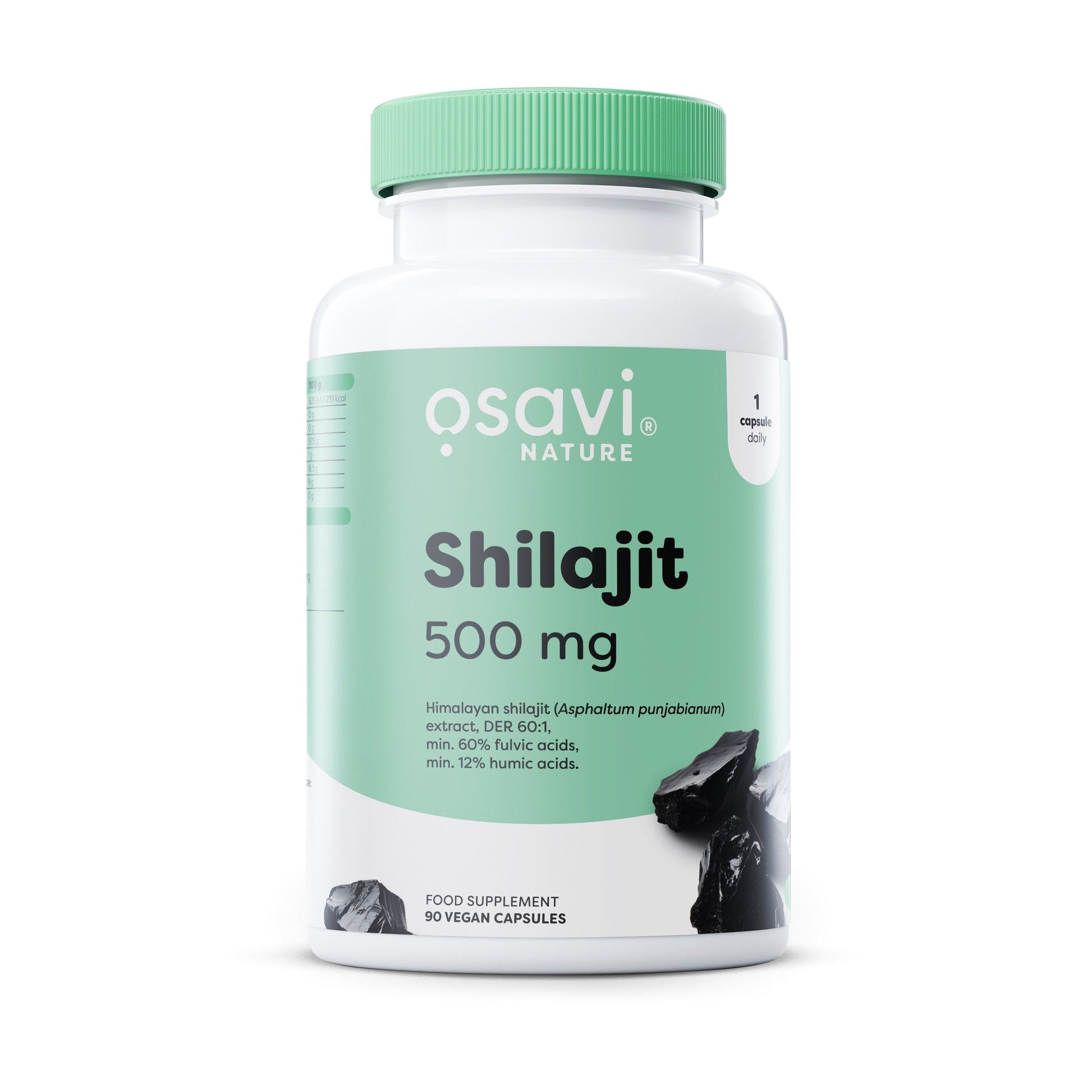 Shilajit, 500mg - 90 vegan caps