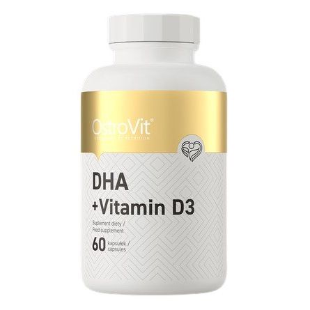 DHA + Vitamin D3 - 60 caps