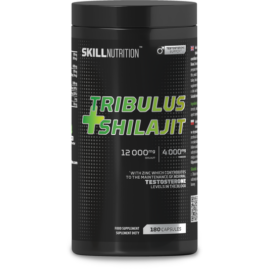 Tribulus + Shilajit - 180 vegan caps