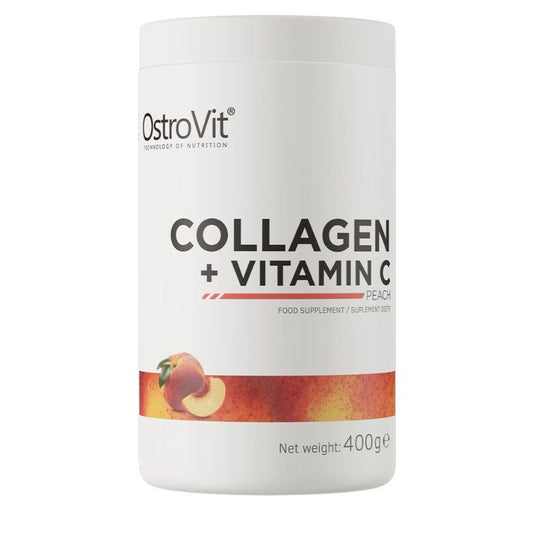 Collagen + Vitamin C, Peach - 400 grams