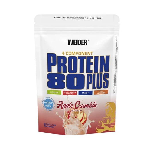 Protein 80 Plus, Apple Crumble - 500 grams