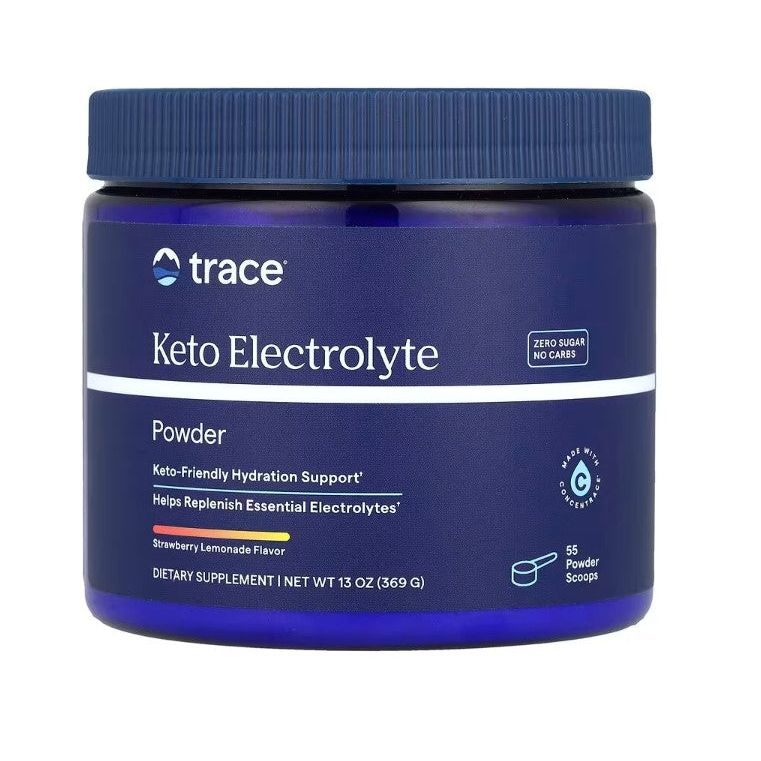 Keto Electrolyte Powder, Strawberry Lemonade - 369 grams