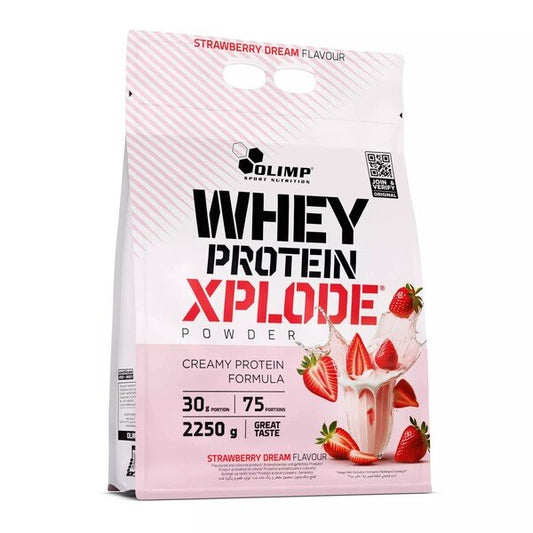 Whey Protein Xplode, Strawberry Dream - 2250 grams