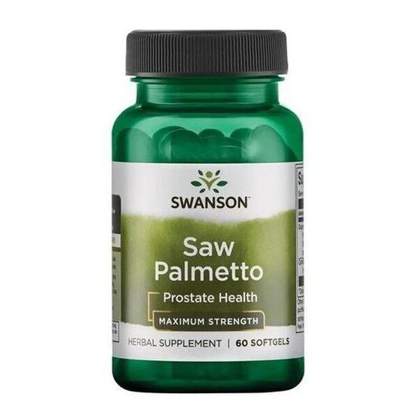 Saw Palmetto, Maximum Strength - 60 softgels