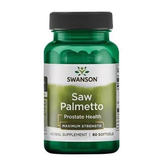 Saw Palmetto, Maximum Strength - 60 softgels