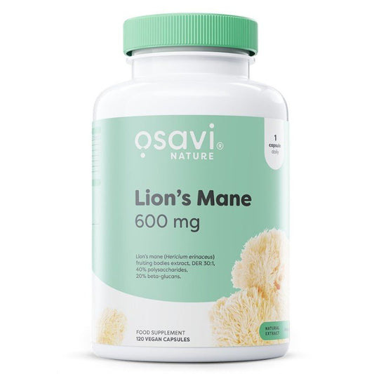 Lion's Mane, 600mg - 120 vegan caps