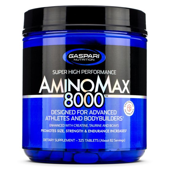 AminoMax 8000 - 325 tablets (EAN 646511040830)