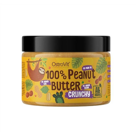 100% Peanut Butter, Crunchy - 500 grams