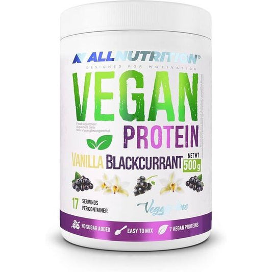 Vegan Protein, Vanilla Blackcurrant - 500 grams
