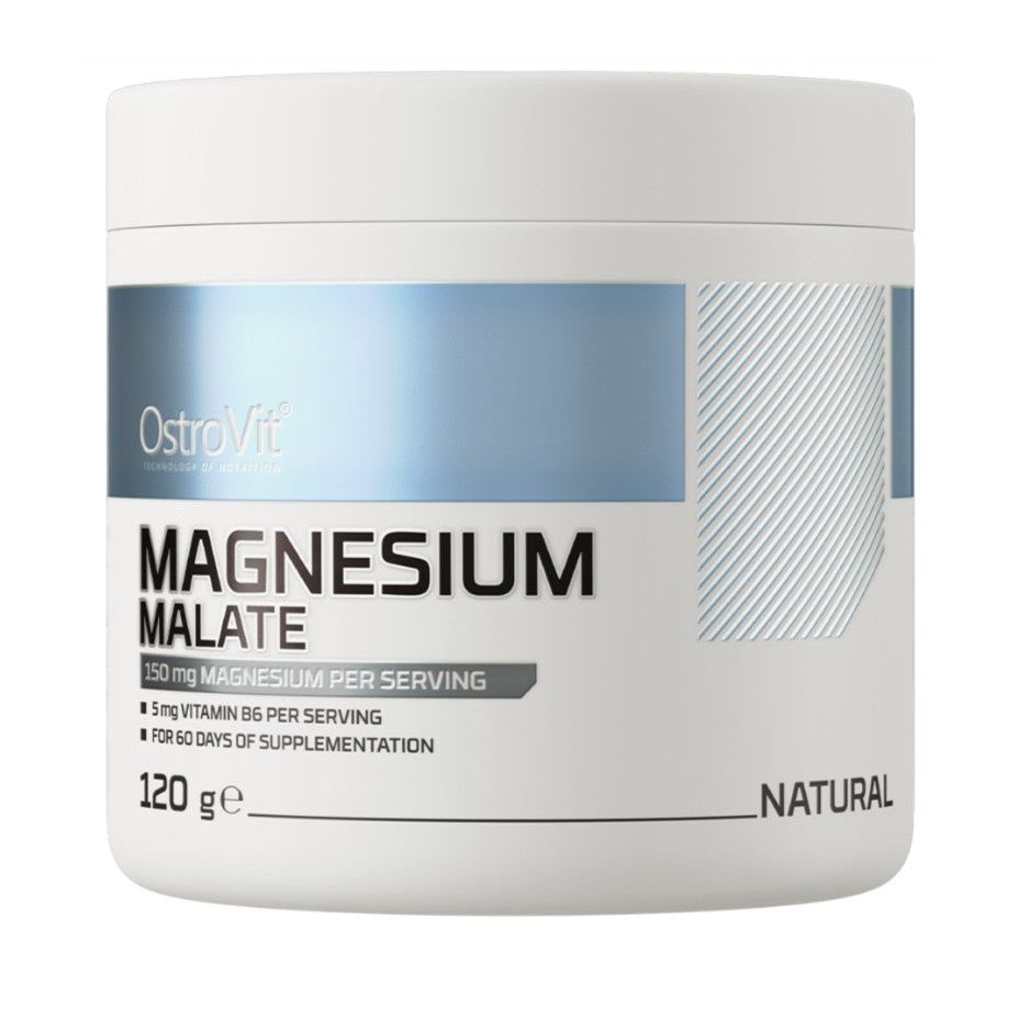 Magnesium Malate, Natural - 120 grams