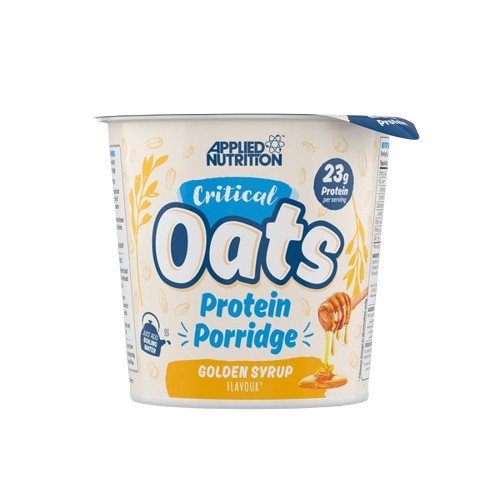 Critical Oats Protein Porridge, Golden Syrup - 12 x 60g