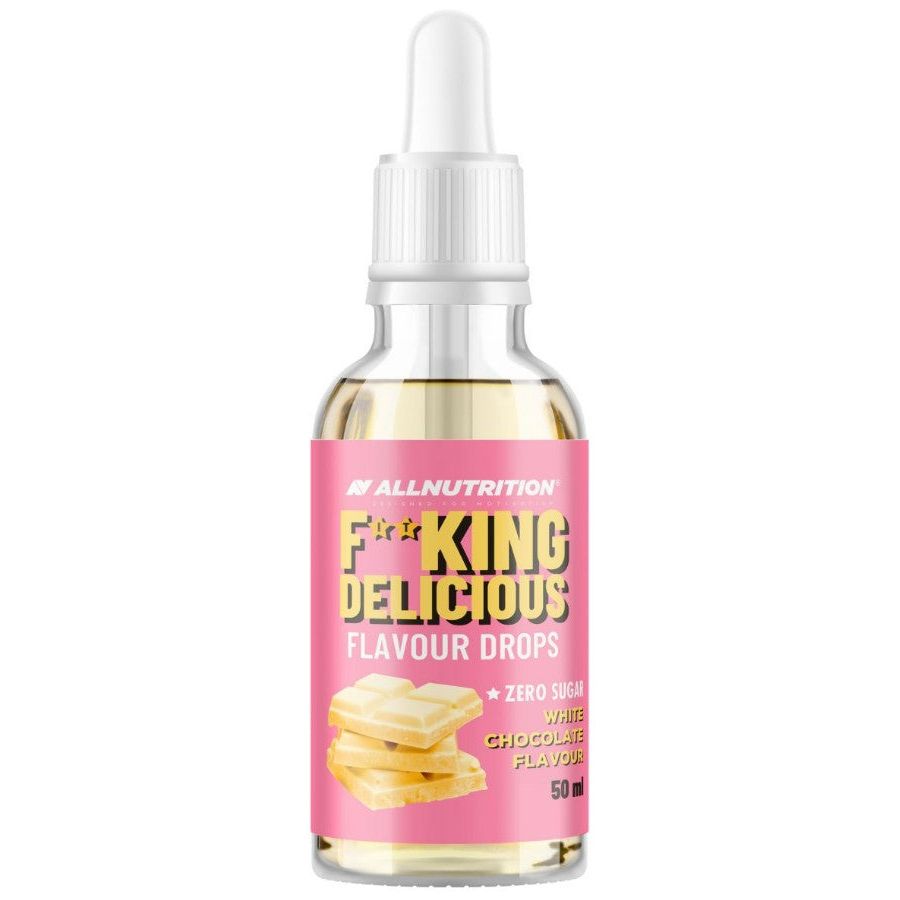 Fitking Delicious Flavour Drops, White Chocolate - 50 ml.
