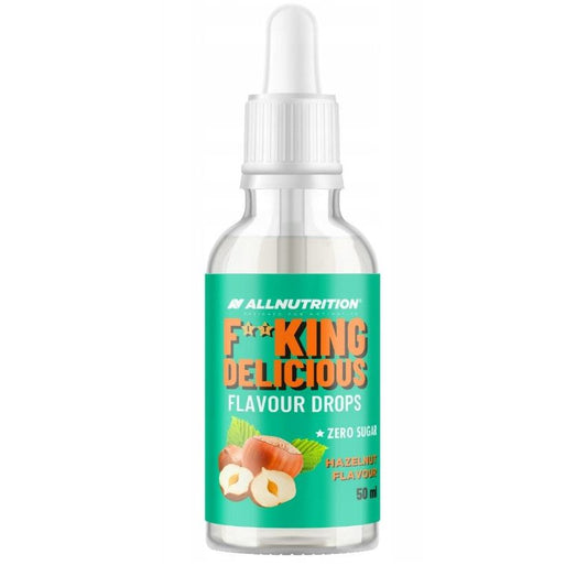 Fitking Delicious Flavour Drops, Hazelnut - 50 ml.